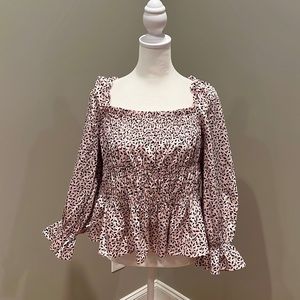 Who What Wear Blush Pink Women’s Top